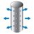 AO Smith HeatBot-SZS-025  25 L Storage 5 Star Vertical Water Geyser, Silver 