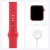 Apple Watch Series 6 44mm,Cellular Silver Stainless Steel Case Sport Brand With, Red Strap