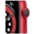 Apple Watch Series 6 44mm,Cellular Silver Stainless Steel Case Sport Brand With, Red Strap