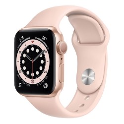 Apple Watch Series 6 44mm,Cellular Gold Aluminium Case Sport Brand With, Pink Sand