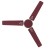 Crompton Rubio1200 mm 3 Blade Decorative Ceiling Fan, Red Wine