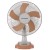 Crompton SilentPro Pentaflo 400 mm 5 Blades Table Fan, Pastel-orange