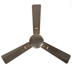 Crompton Aura 2.0 Anti Dust 1200 mm (48 inch) 3 Blade Ceiling Fan with Duratech Technology, Titanium Rose Gold