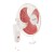 Crompton Whirlwind Gale 400mm 3 Blade High Speed Wall Mount Fan, White Red