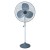 Crompton Windstar Farrata 500mm 20 inch Pedestal Fan, White Grey