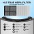 Dyson Air Purifier 360° Combi Glass HEPA & Carbon Replacement Original Filter, Models TP/HP-04/06/07/09/10, PH01