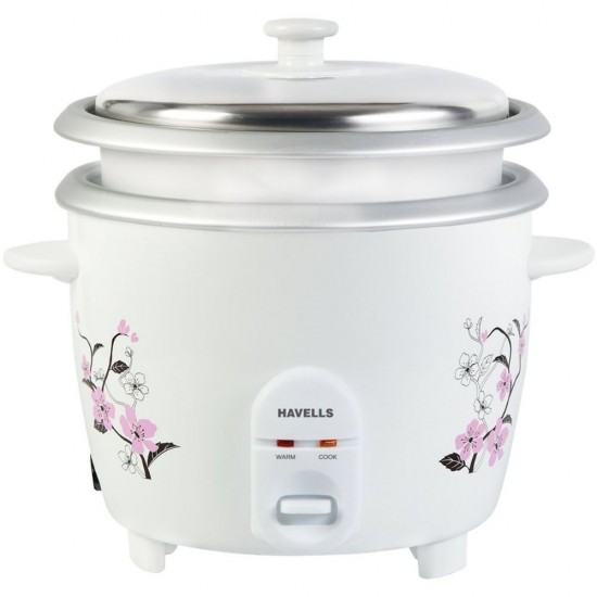 Havells E-Cook X 500-Watt Rice cooker, White