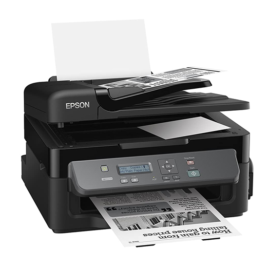 Epson M205 Multi-Function Wireless Monochrome Printer with ADF, Black