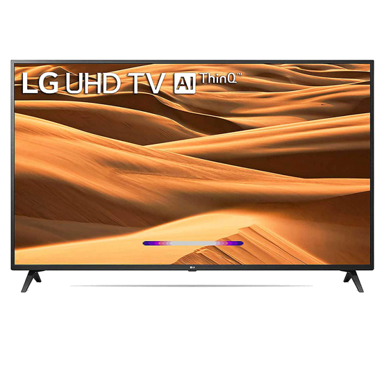 LG 124.46cm (49 inch) 4K Ultra HD Smart TV 49UM7300PTA (2019 Model) Ceramic BK + Dark Steel Silver