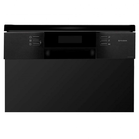 Faber FFSD 8PR 14S-BK 14 Place Freestanding Settings Dishwasher, Black