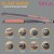 VEGA Glam VHSH-24 Shine Hair Straightener, Grey