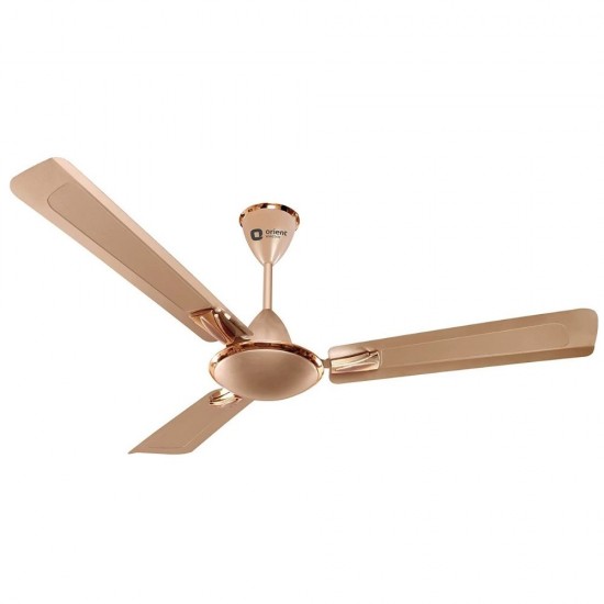 Orient Electric Gratia Class 1200 MM 48-inch 3 Blade Ceiling Fan, Topaz and Gold