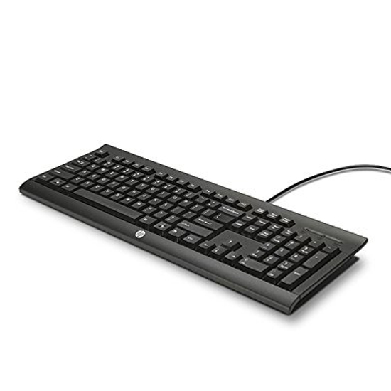 HP K1500 Wired USB Computer Keyboard - Black