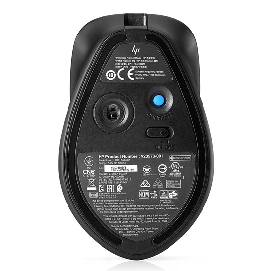 HP 500RG Envy Rechargeable Wireless Mouse With USB 2.0, Rose Gold Black