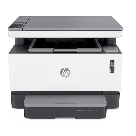HP Neverstop 1200W Laser Multi-Function Print Wi-Fi Monochrome Printer-White