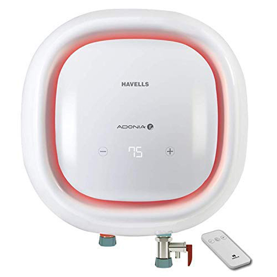 Havells Adonia R Storage 15L Water Heater Flexi Pipe, White