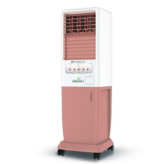 Havells Alitura-I 30 litres Tower Air Cooler, Brown