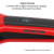 Havells HS4121 Hair Straightener, Red