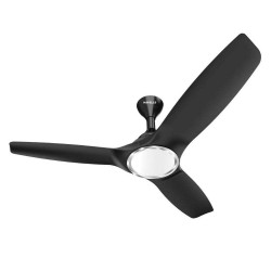 Havells Stealth Underlight 1250 mm 3 Blade Ceiling Fan, Black