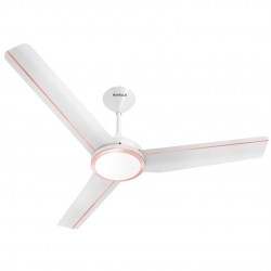 Havells Trinity 1200mm 3 Blade with Underlight Ceiling Fan LT Copper, Pearl White