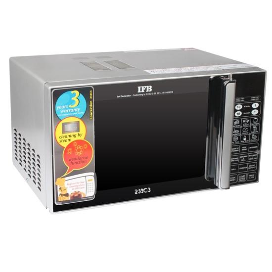 IFB 23 L Convection Microwave Oven (23SC3)-Metallic Silver