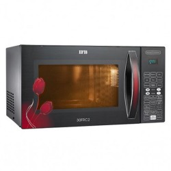 IFB 30 L Convection Microwave Oven 30FRC2 Floral Pattern, Black