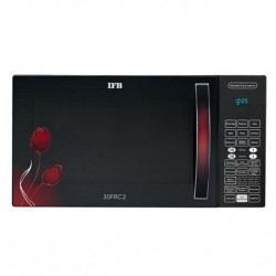 IFB 30 L Convection Microwave Oven 30FRC2 Floral Pattern, Black