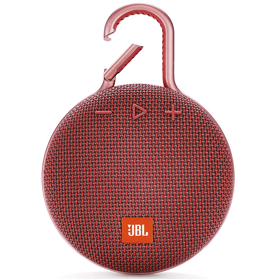 JBL CLIP 3 Ultra –Portable Bluetooth Wireless With Mic Speaker, Red 