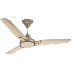 Bajaj Junet AVAB 1200 mm 3 Blade Full Aluminum Body Ceiling Fan with Anti-Bacterial Coating, Black Currant and Rose Copper