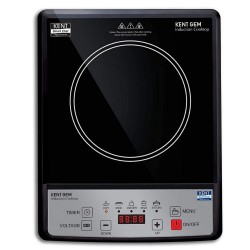 Kent Gem 16058 Induction Cooktop 1500-W Touch Panel, Black