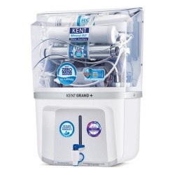 Kent Grand Plus ZWW 9-L Mineral RO+UV+UF+TDS Control + UV in Tank, White