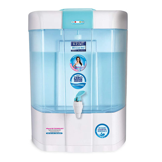 Kent Pearl 8 L RO+UV+UF+TDS Mineral Water Purifier (White/Blue)