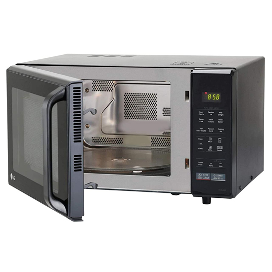 LG 28 L Convection Microwave Oven MC2846BG, Black