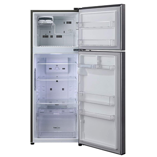 LG 284 L Frost Free 2 Star Inverter Double-Door Refrigerator GL-C302KDSY, Dazzle Steel