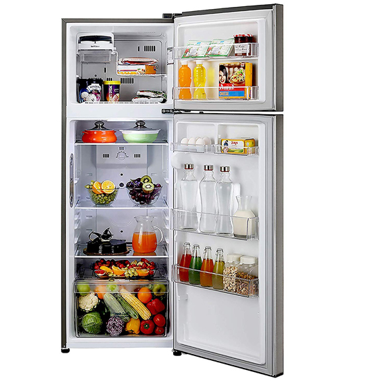 LG 308 L Frost Free 3 Star Inverter Double-Door Refrigerator (T322RSPN)-Scarlet Plumeria
