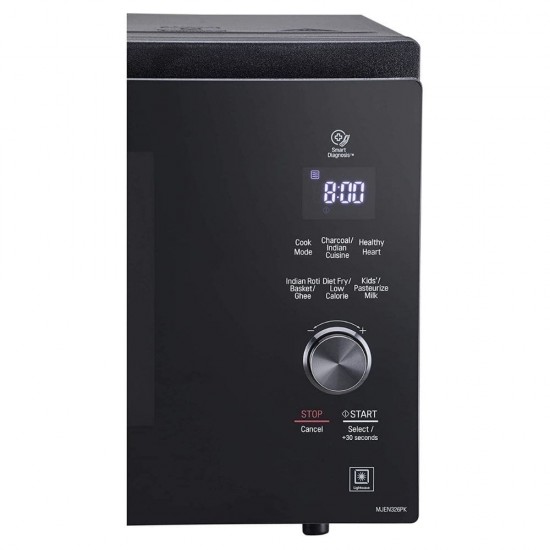 LG 32 L Charcoal Convection Microwave Oven MJEN326PK, Black
