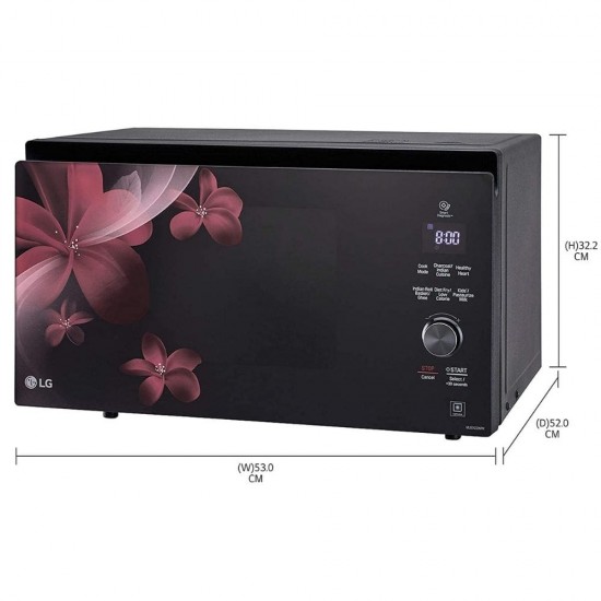 LG 32 L Charcoal Convection Microwave Oven MJEN326PK, Black