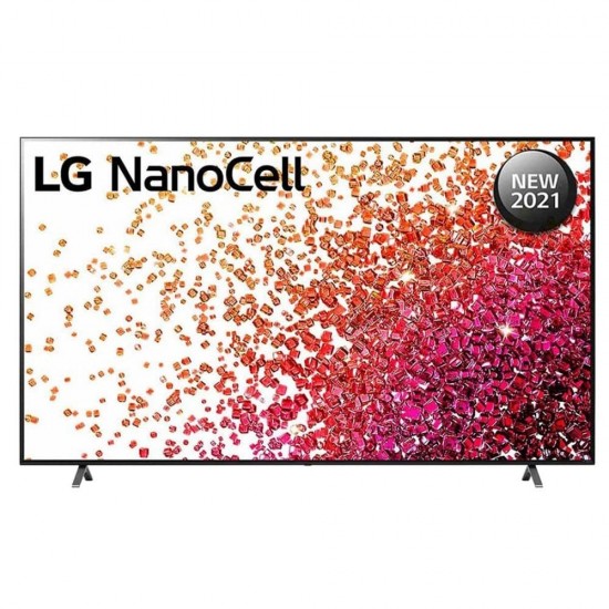 LG 165.1 CM (65 Inch) Ultra HD 4K Smart Nano cell 2021 Model LED Smart TV 65NANO75TPZ, Blue