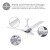 LG FC48GSPA1 New Premium Ceiling Fan with Blade Dual Wing 1200mm, Silver