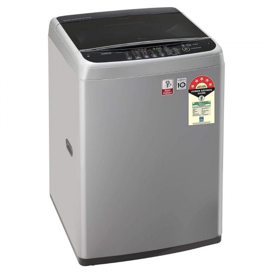 LG 6.5 Kg 5 Star Top Load Fully Automatic Smart Inverter Washing Machine T65SNSF1Z, Silver