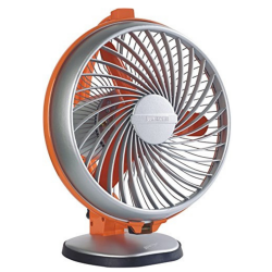 Luminous Buddy 230 mm 55-W High Speed 3 Blade Table Fan, Royal Orange 