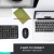 Logitech M590 Multi Device Silent Wireless Optical Mouse With Bluetooth, Graphite Tonal