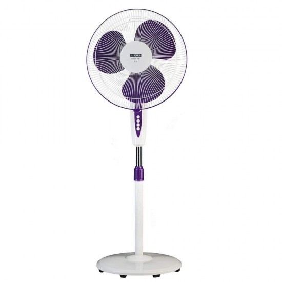 Usha Mist Air Icy 400mm 3 Blade Pedestal Fan, Purple