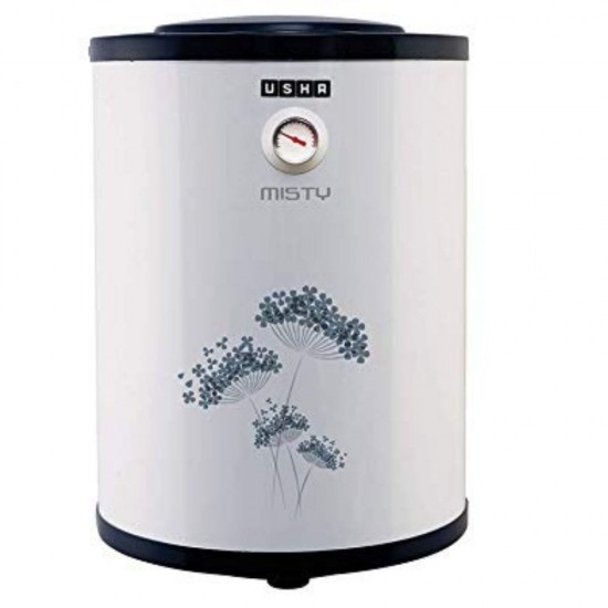 Usha Misty 25L 5 Star 2000W Storage Water Heater, Twinkling Grey
