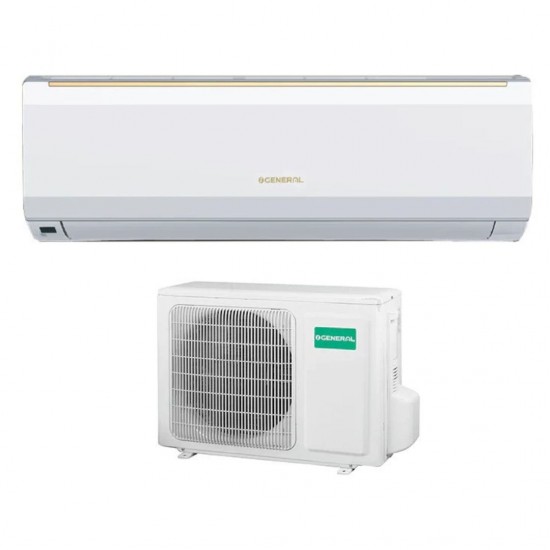 O-General ASGA18BMAA-B 1.5 Ton 3 Star Fixed Speed Split Air Conditioner  Copper Condenser, White
