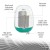Orient Electric 3L Aura Neo Instant Water Geyser-Turquoise blue Orient Electric 3L Aura Neo Instant Water Geyser-Turquoise blue
