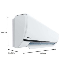 Panasonic 1.5 Ton 4 Star Wi-Fi Inverter Split AC (Nanoe air purification technology), CS/CU-WU18WKYXF, White
