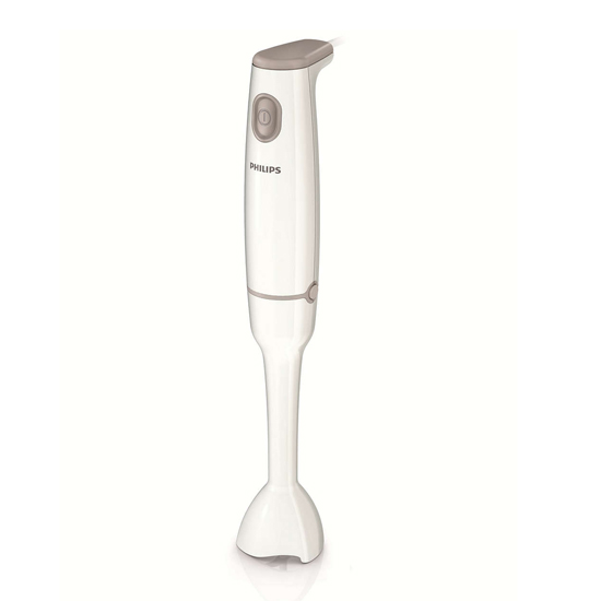 Philips Daily Collection HR1600/00 550-W Hand Blender, White
