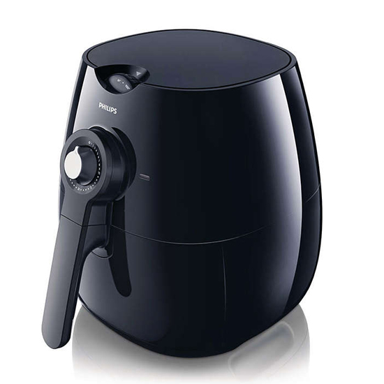 Philips Viva Collection HD9220/20 Air Fryer, Black