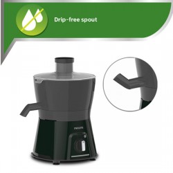Philips Viva Collection HL7579/00 600 W Turbo Juicer Mixer Grinder With 3 jars, Black Grey